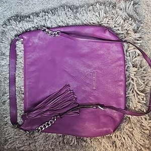 Purple with tassle Micheal kors handbag